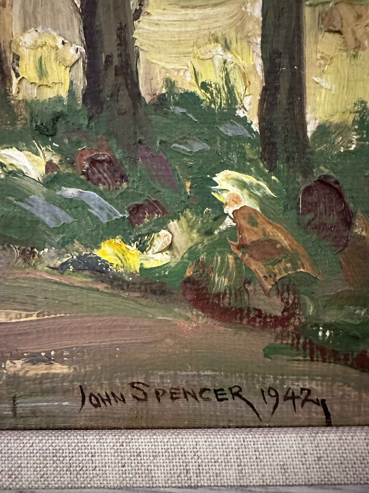 Oil Painting by John Spencer