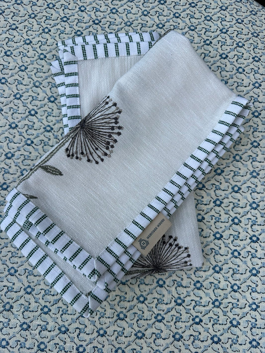 Meadow Handmade Cotton Napkins