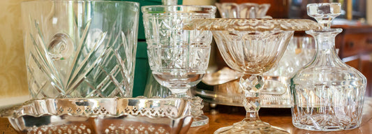 Caring for Antique Glassware: Crystal, Coupes & Carafes