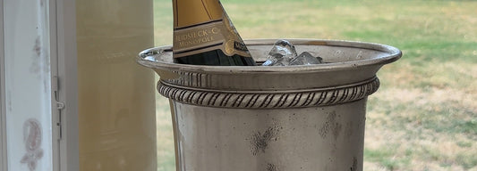 Celebrations in Style: Caring for Antique Champagne Buckets & Wine Coolers