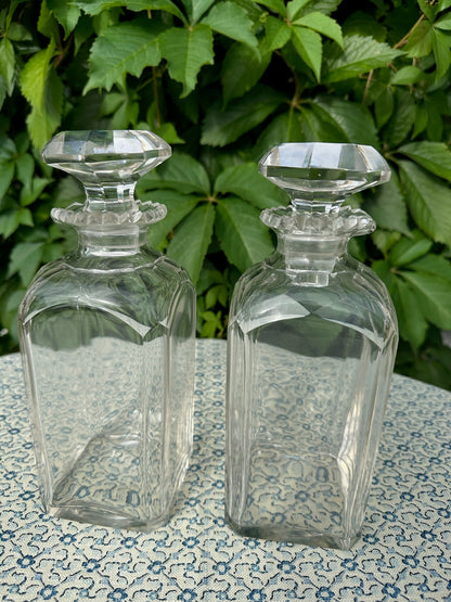 Pair of Victorian Decanters