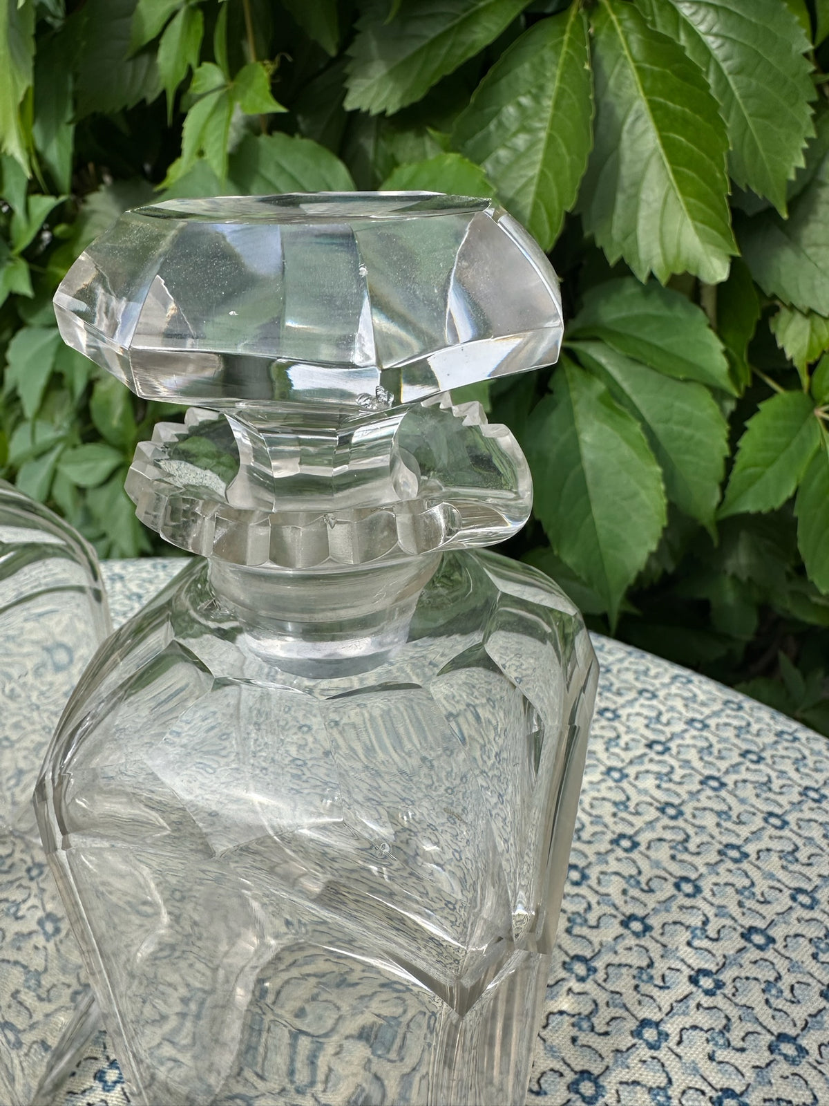 Pair of Victorian Decanters