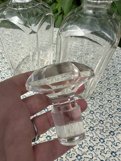 Pair of Victorian Decanters