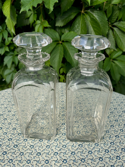 Pair of Victorian Decanters