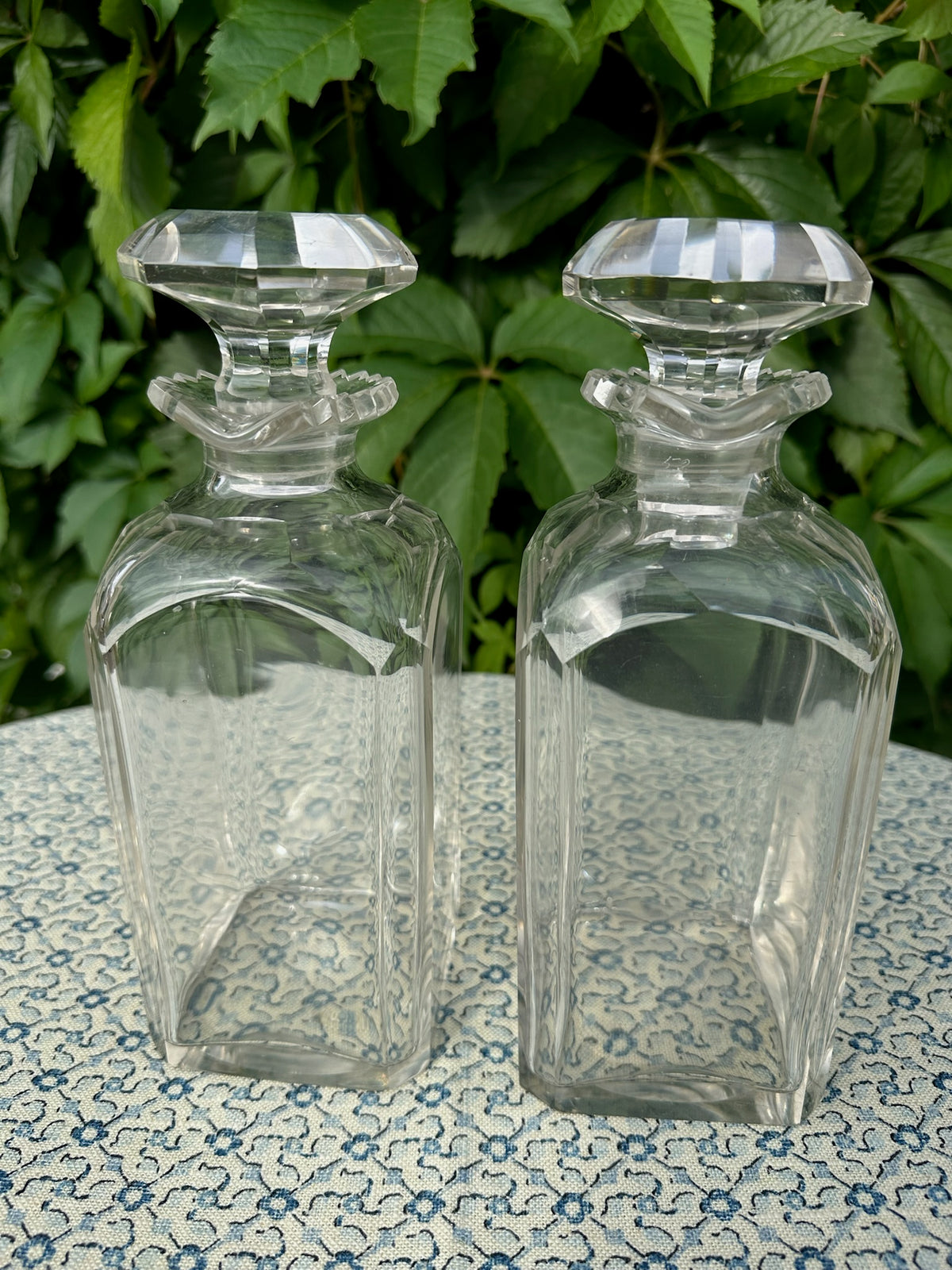 Pair of Victorian Decanters