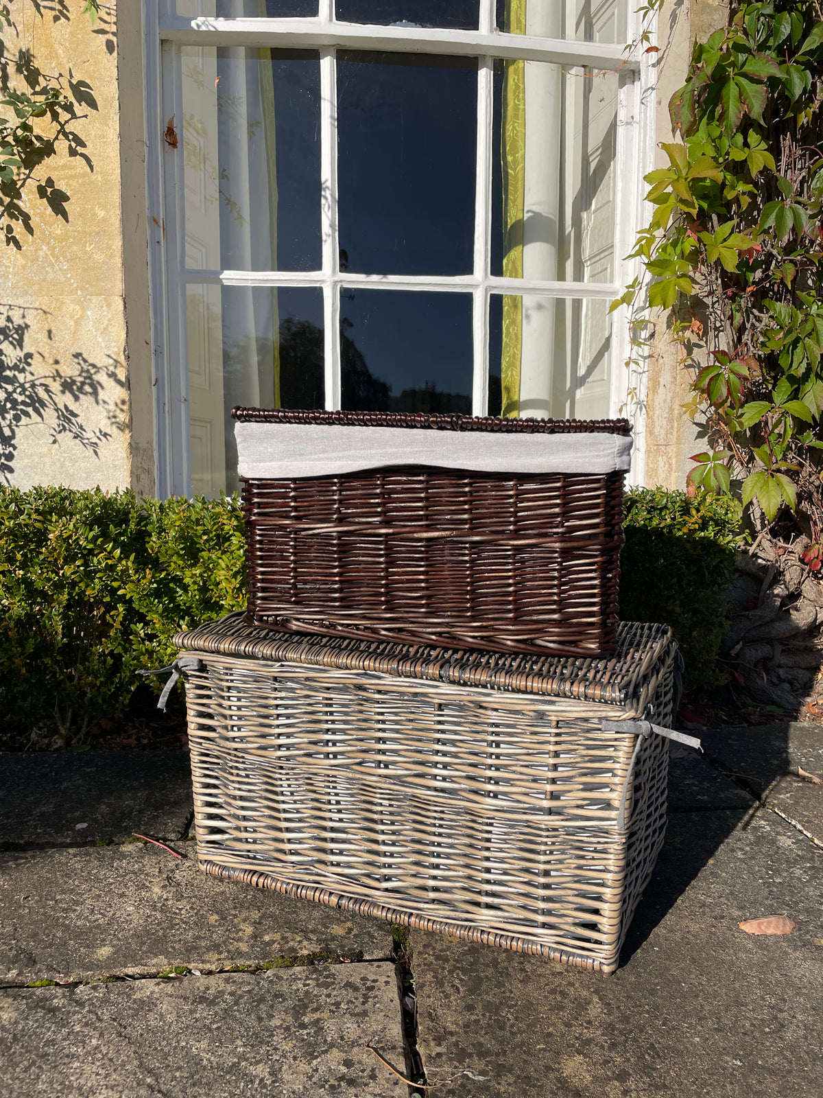 The Small Empty Gift Basket