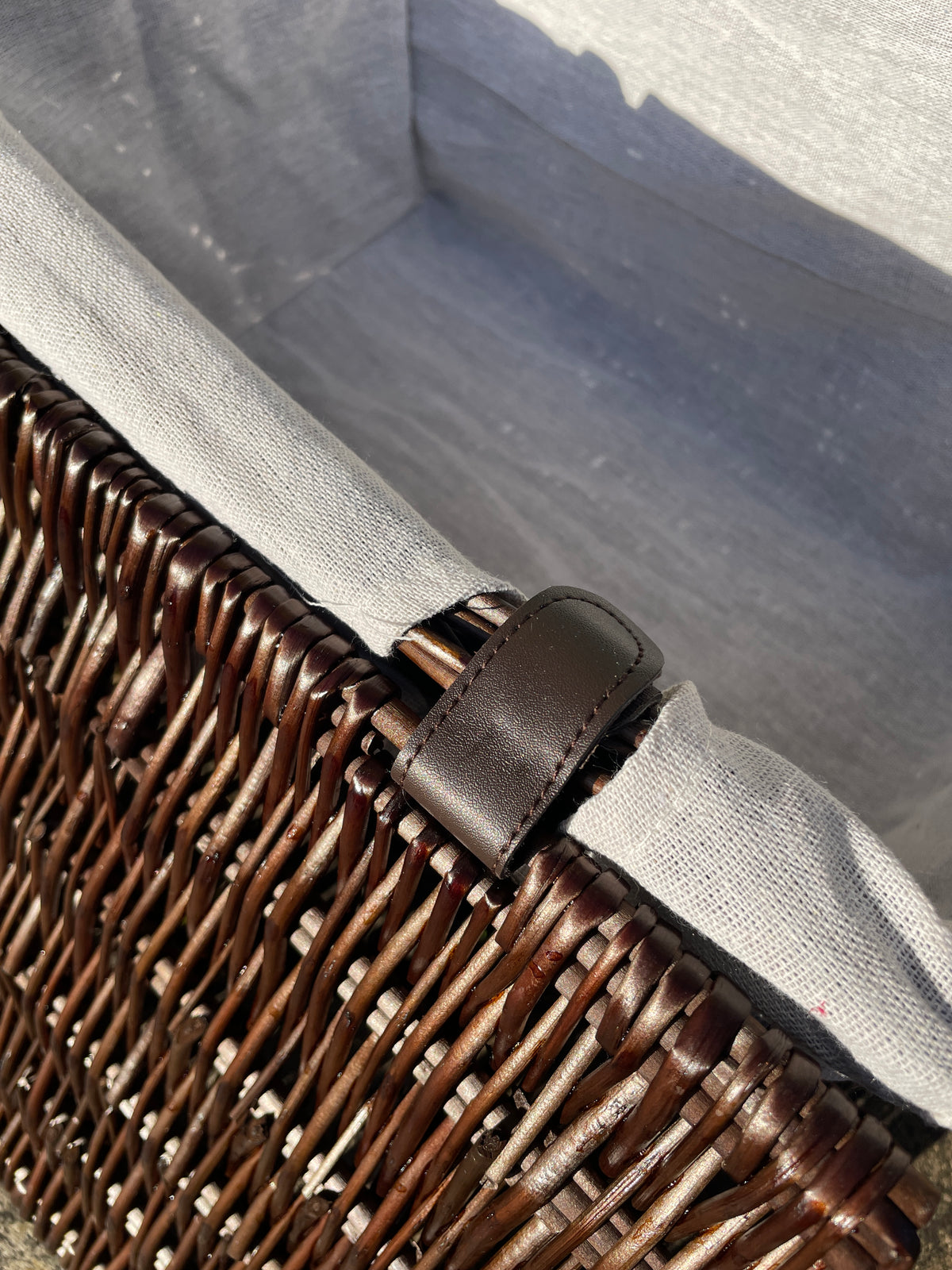 The Small Empty Gift Basket