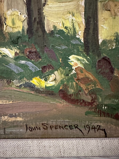 Oil Painting by John Spencer