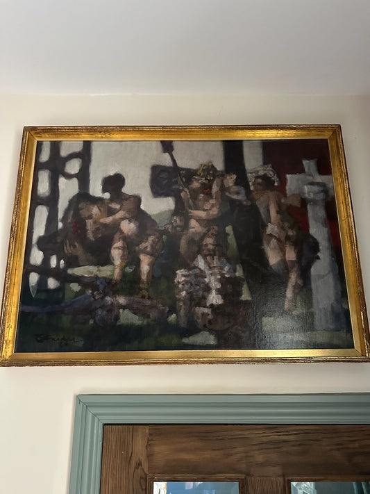 Painting by Cyril Fradan