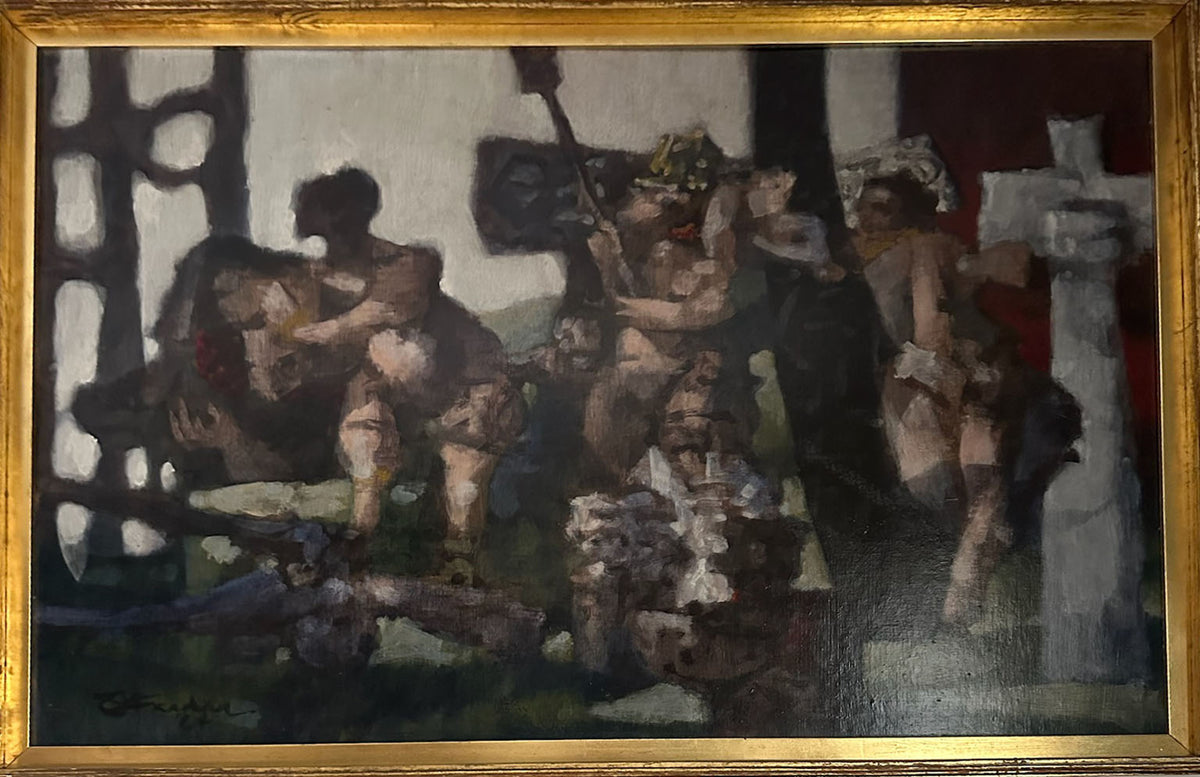 Painting by Cyril Fradan