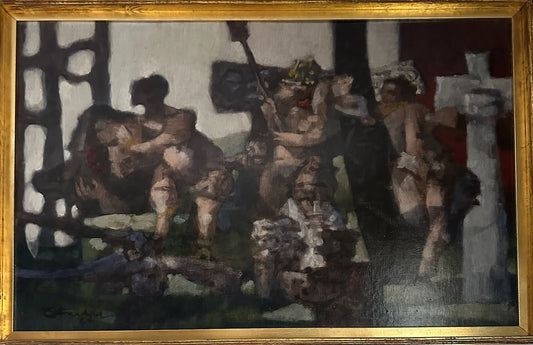 Painting by Cyril Fradan