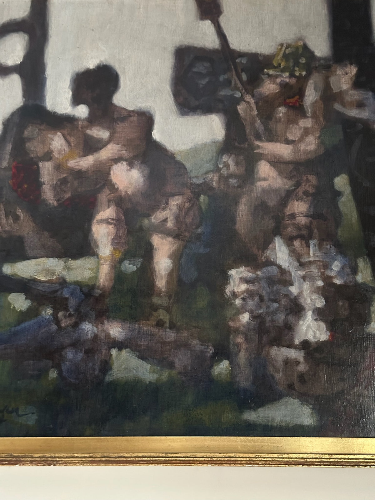 Painting by Cyril Fradan