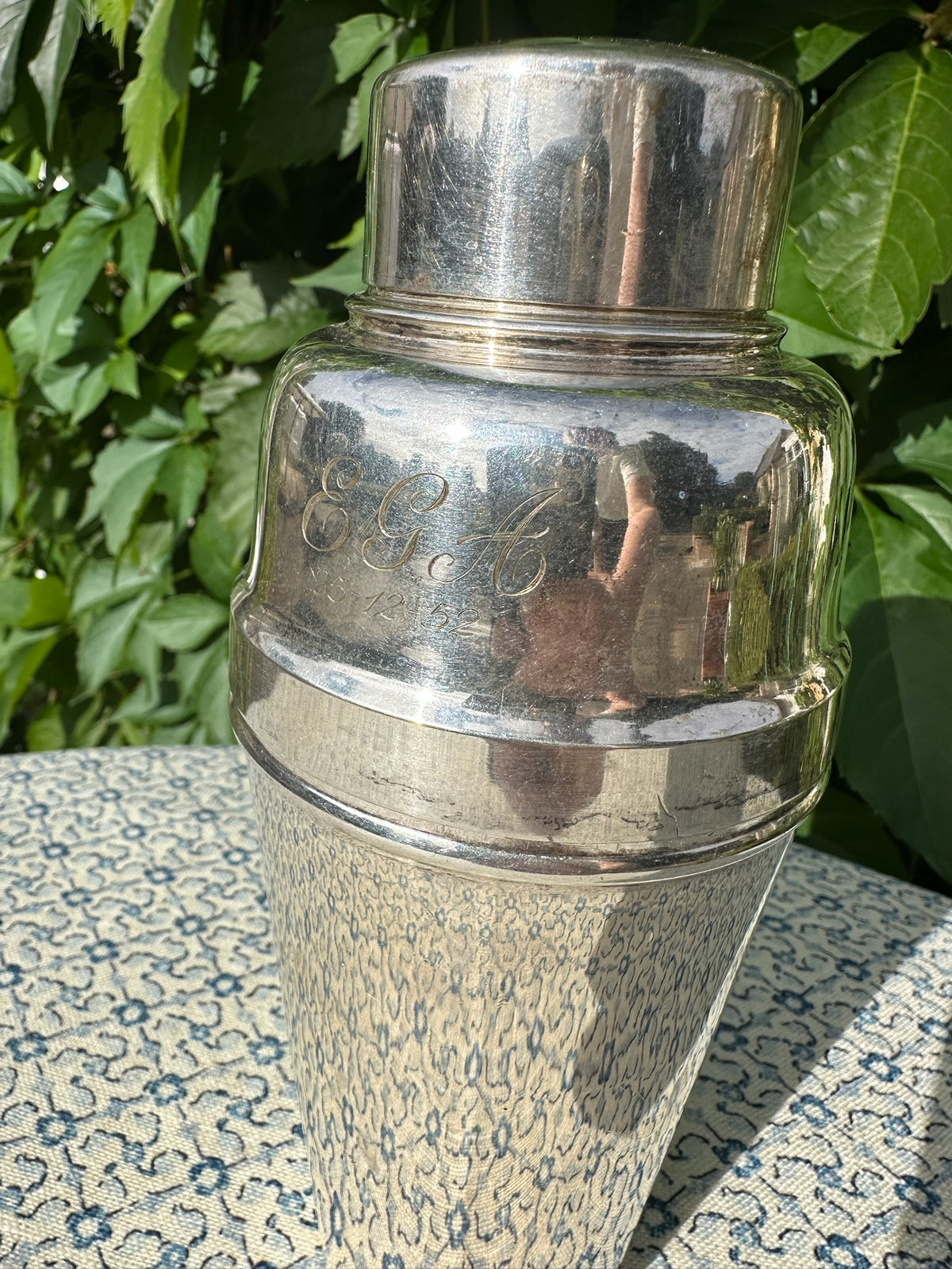 1950s Silver Plated Cocktail Shaker