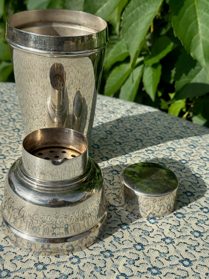 1950s Silver Plated Cocktail Shaker