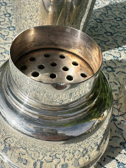 1950s Silver Plated Cocktail Shaker