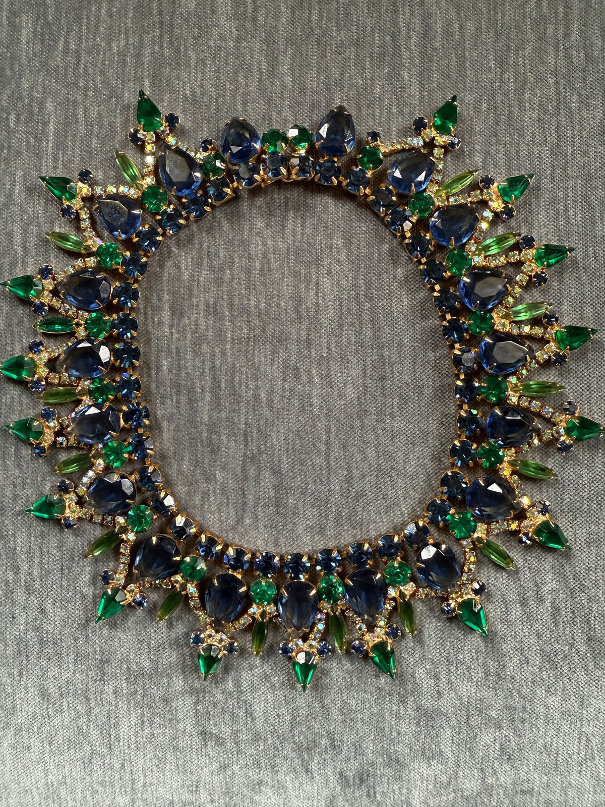 DeLizza and Elster Juliana Book Piece Bib Collar Necklace