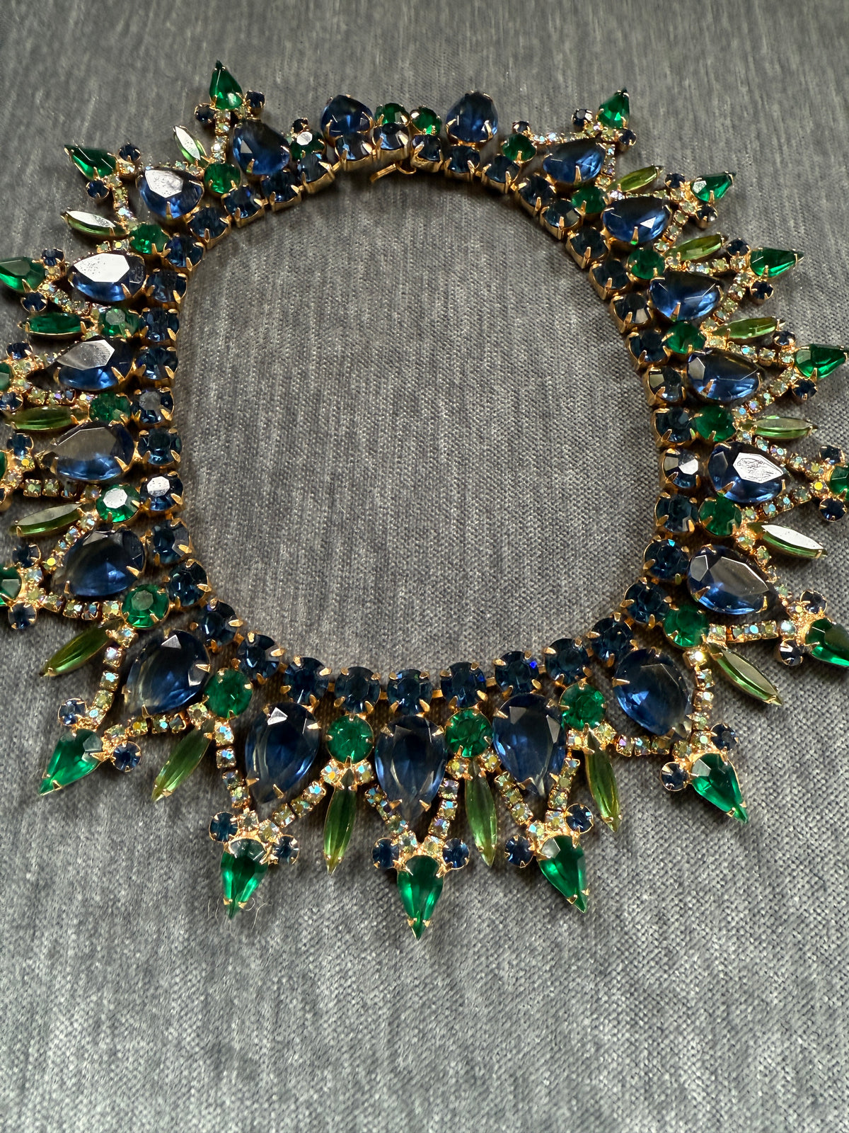 DeLizza and Elster Juliana Book Piece Bib Collar Necklace