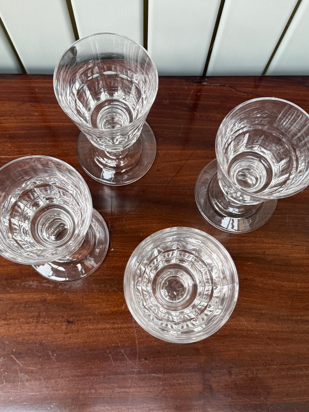 4 x William Yeoward Wine Glasses