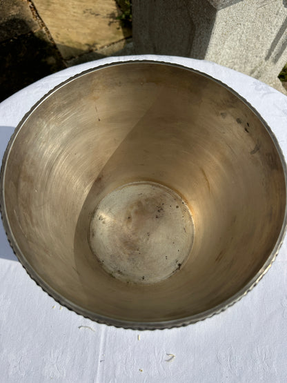 Victorian silver plated Lions Head Champagne Bucket