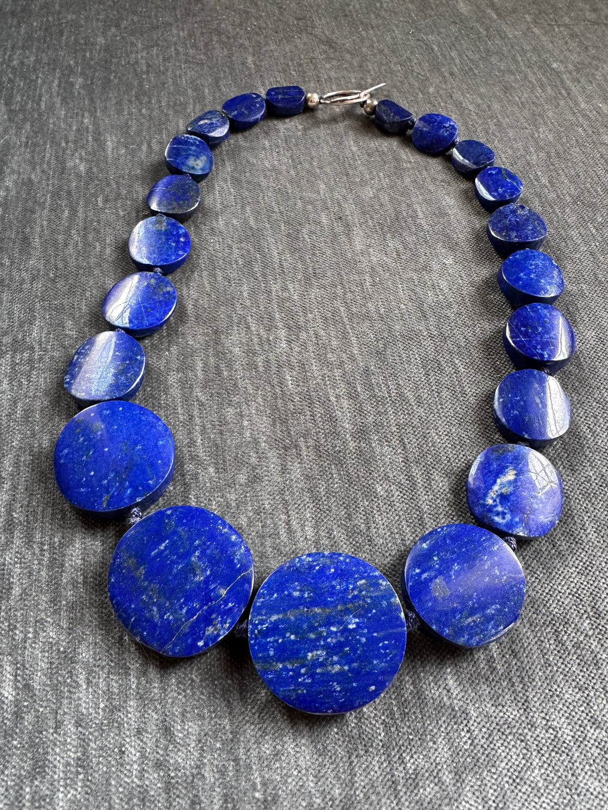 1980s  Statement Lapis Lazuli Necklace