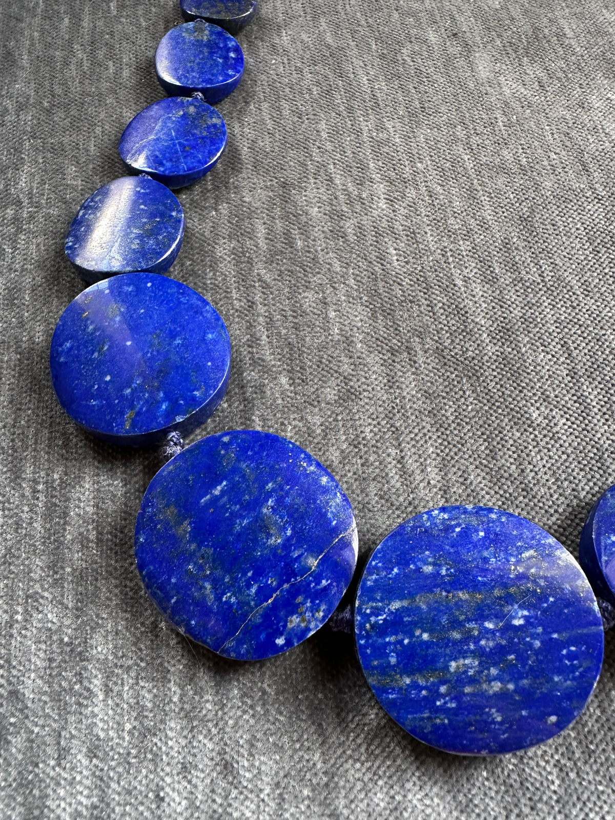 1980s  Statement Lapis Lazuli Necklace