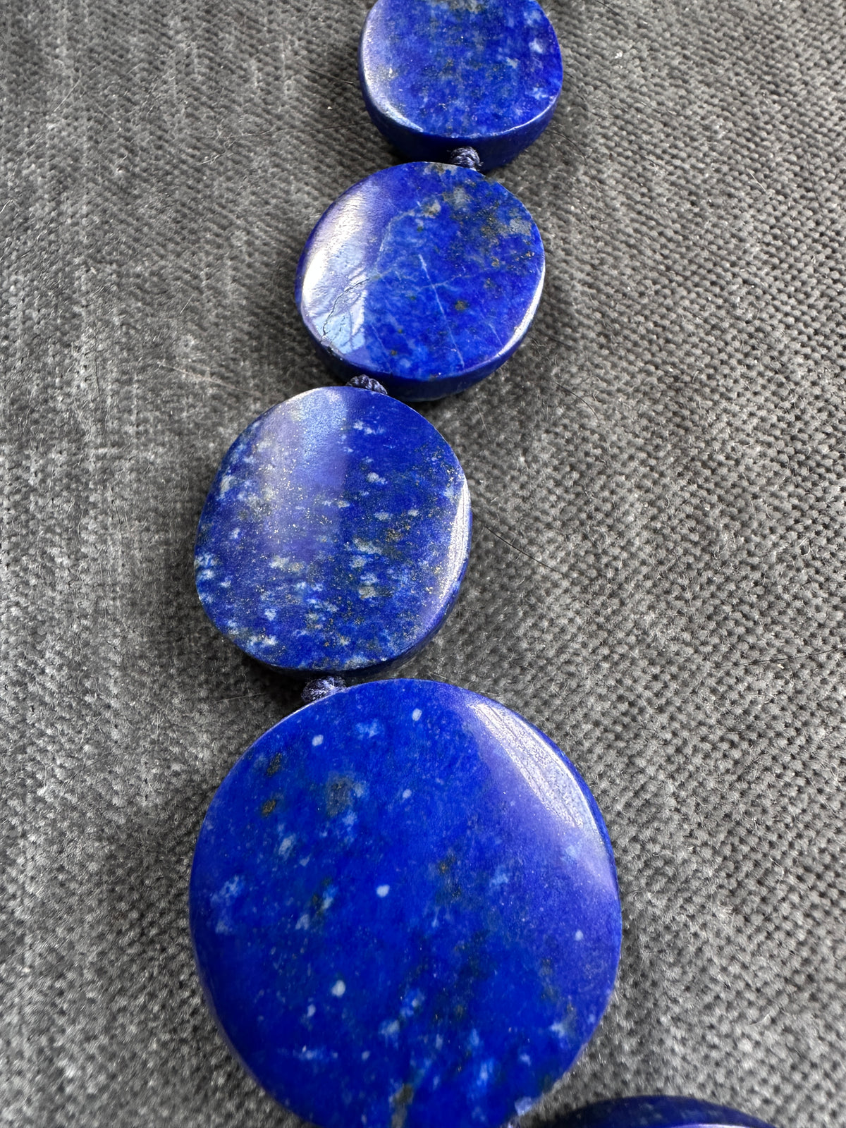 1980s  Statement Lapis Lazuli Necklace