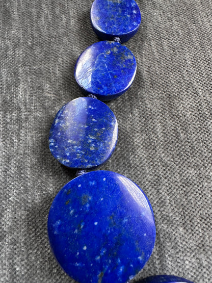 1980s  Statement Lapis Lazuli Necklace