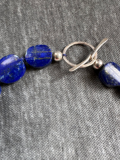 1980s  Statement Lapis Lazuli Necklace