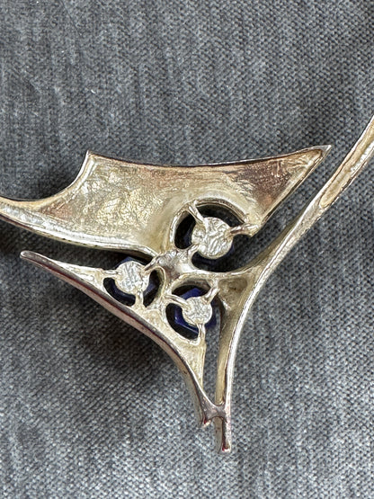 Sterling Silver Modernist Necklace