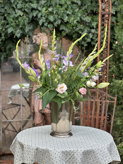 Indigo Linen Tablecloth
