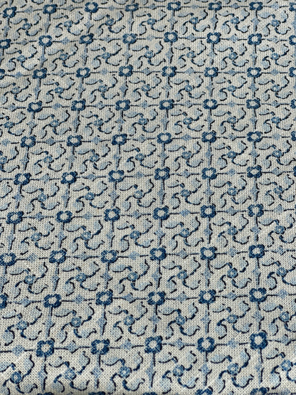 Indigo Linen Tablecloth