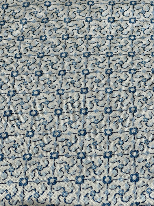 Indigo Linen Tablecloth