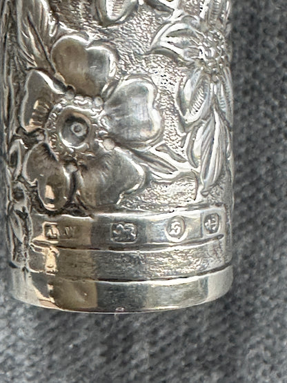 Victorian Sterling Silver Travelling Bottle