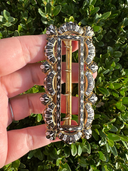 French Enamel Buckle