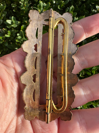 French Enamel Buckle