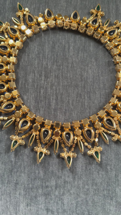 DeLizza and Elster Juliana Book Piece Bib Collar Necklace