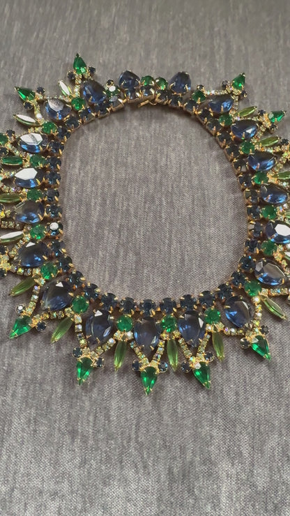 DeLizza and Elster Juliana Book Piece Bib Collar Necklace